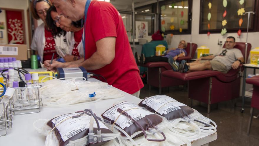 Texto Alternativo: El 'maratón' del Hospital Universitario de Getafe logra 97 donaciones de sangre