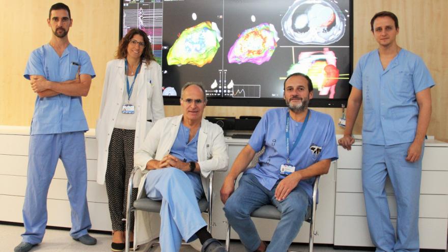 Texto Alternativo: El Hospital Clínico San Carlos emplea radioterapia para el tratamiento de la tormenta ventricular