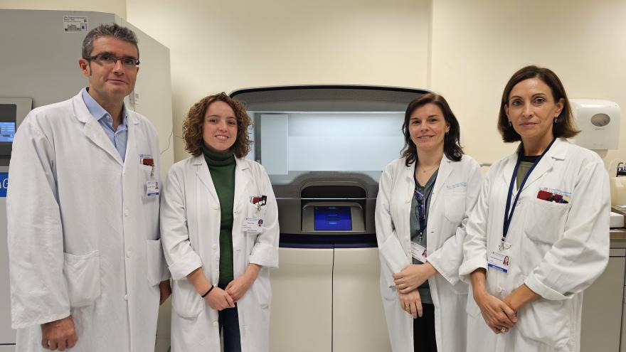 Texto Alternativo: Un equipo multidisciplinar del Hospital 12 de Octubre consigue detectar las alteraciones genómicas tratables en cáncer de pulmón en tan solo 72 horas