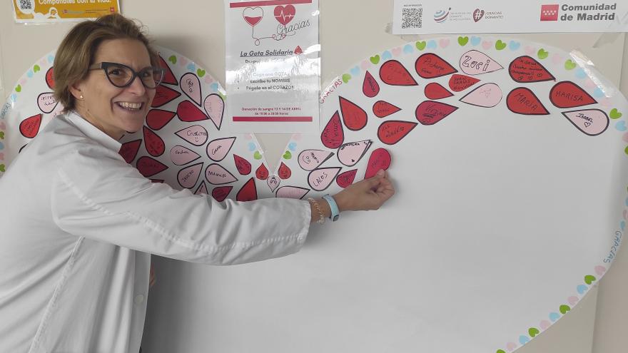 Texto Alternativo: Más de 200 personas participan en el 'maratón' de donación de sangre del Hospital Universitario de Fuenlabrada