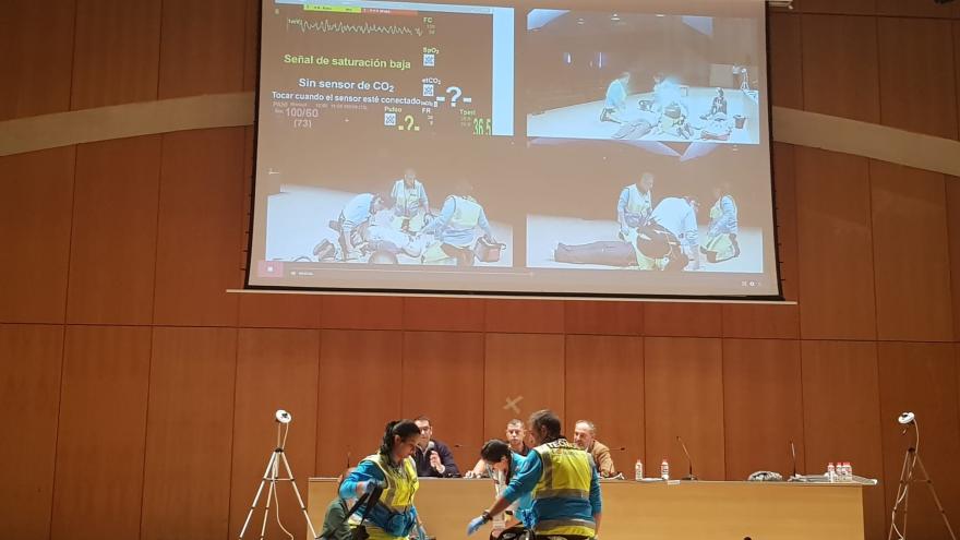 Texto Alternativo: El SUMMA 112 participa en el sexto Congreso Nacional del Consejo Español de Reanimación Cardiopulmonar