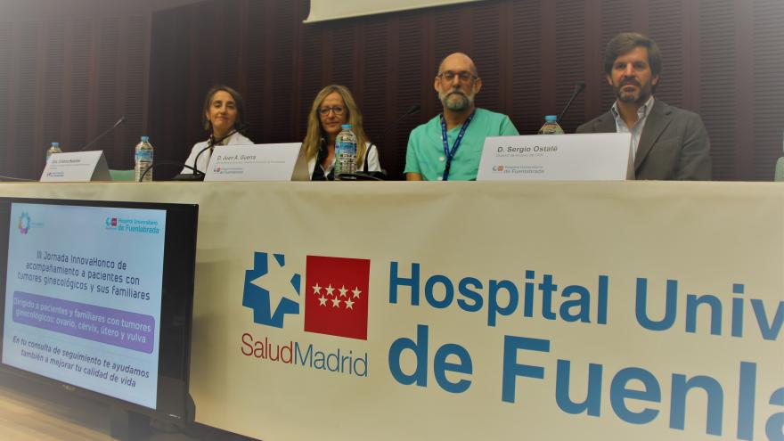 Texto Alternativo: El Hospital Universitario de Fuenlabrada acoge un encuentro para pacientes con tumores ginecológicos