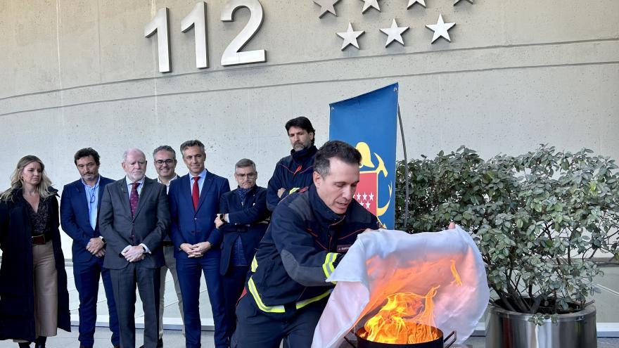 Texto Alternativo: La Comunidad de Madrid inicia la campaña #CalorSeguro para alertar del uso inapropiado de chimeneas, estufas o braseros