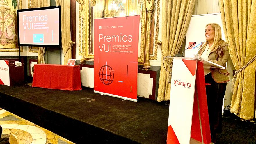Texto Alternativo: La Comunidad entrega los I Premios al Emprendimiento Internacional de la Empresa Madrileña a compañías que empiezan o amplían su actividad en el exterior