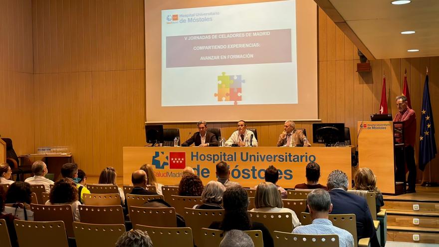 Texto Alternativo: Éxito de la V Jornada de celadores de la Comunidad de Madrid organizada en el Hospital de Móstoles