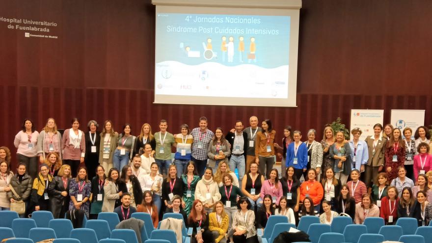 Texto Alternativo: El Hospital Universitario de Fuenlabrada se convierte en punto de encuentro sobre el síndrome post UCI