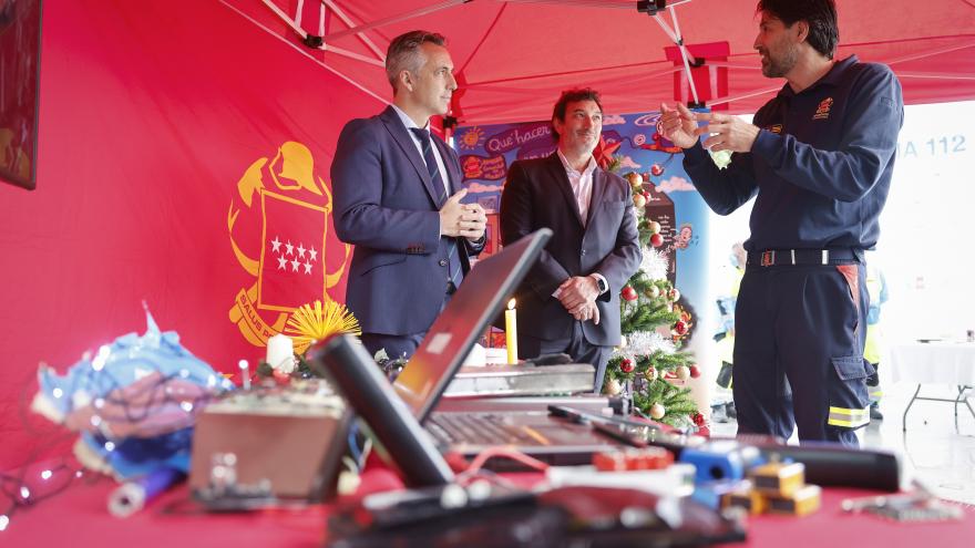 Texto Alternativo: La Comunidad de Madrid inicia la campaña informativa #NavidadSegura para prevenir incendios y accidentes domésticos estas fiestas