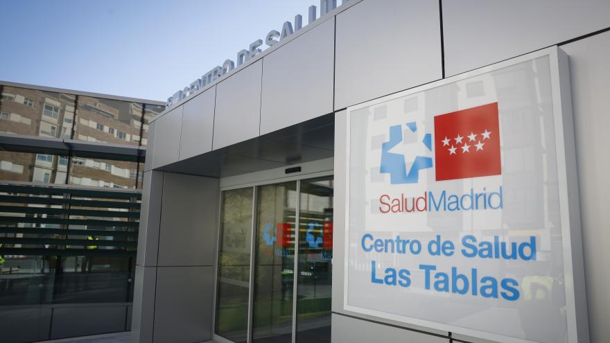 Texto Alternativo: La Comunidad de Madrid pone en marcha dos nuevos centros de salud públicos, Parque Oeste, en Alcorcón, y Las Tablas, en Madrid capital