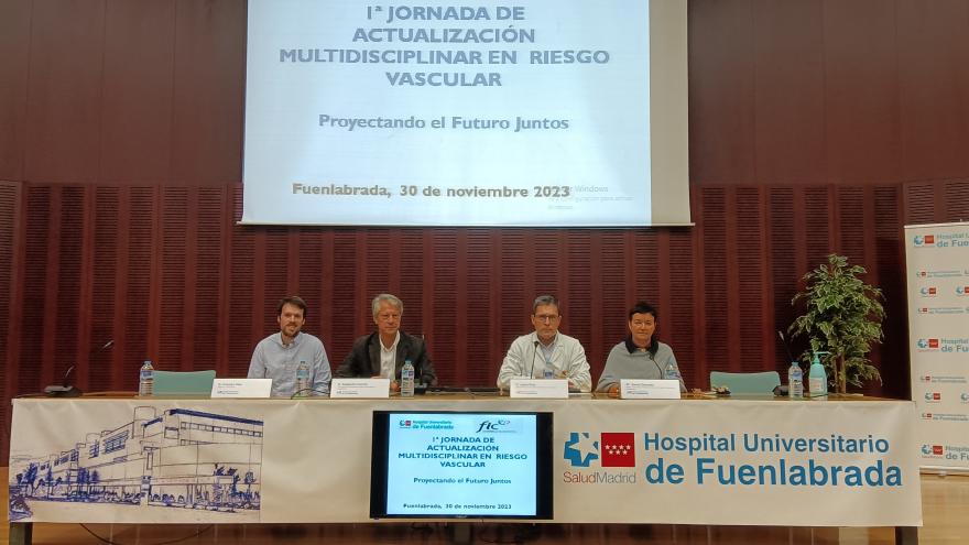 Texto Alternativo: El Hospital Universitario de Fuenlabrada acoge la I Jornada de actualización multidisciplinar en riesgo vascular