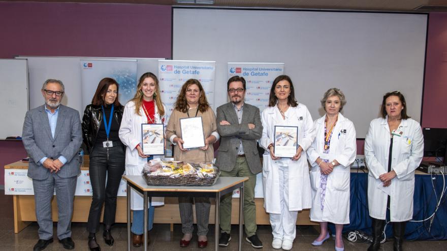 Texto Alternativo: El Hospital Universitario de Getafe entrega los premios de su V Concurso de Relato Corto