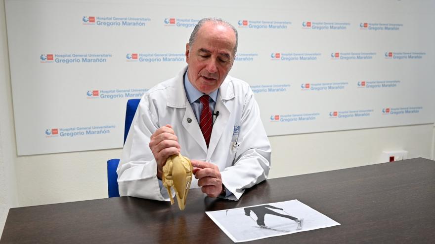 Texto Alternativo: El Hospital Gregorio Marañón ofrece recomendaciones para evitar lesiones traumatológicas esquiando