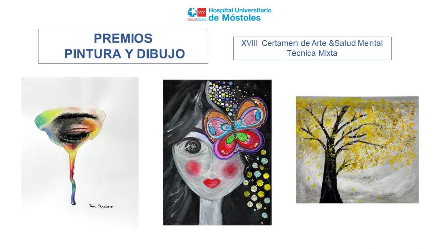 Texto Alternativo: El Hospital de Móstoles premia doce obras de pacientes de Salud Mental en su Certamen de Arte