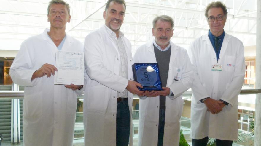 Texto Alternativo: El Hospital Universitario Fundación Alcorcón ve reconocido su trabajo por la seguridad del paciente quirúrgico