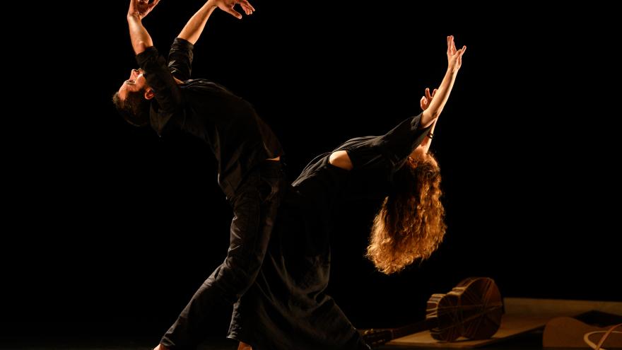 Texto Alternativo: La Comunidad de Madrid se adentra en 2024 al compás de la música del Ensemble Praeteritum y los pasos del baile de Olga Pericet