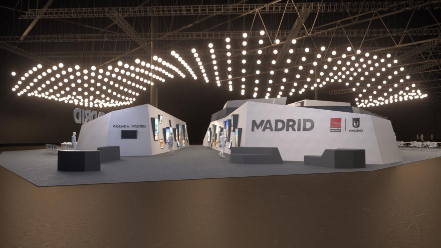 Texto Alternativo: La Comunidad la Comunidad presentará en FITUR toda su oferta turística en un estand de 1.500 m2 con material 100% reciclado procedente de plantas de papel de la región