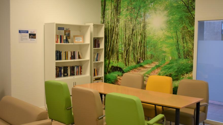 Texto Alternativo: El Hospital de La Princesa inaugura un espacio de ocio y de entretenimiento para pacientes ingresados
