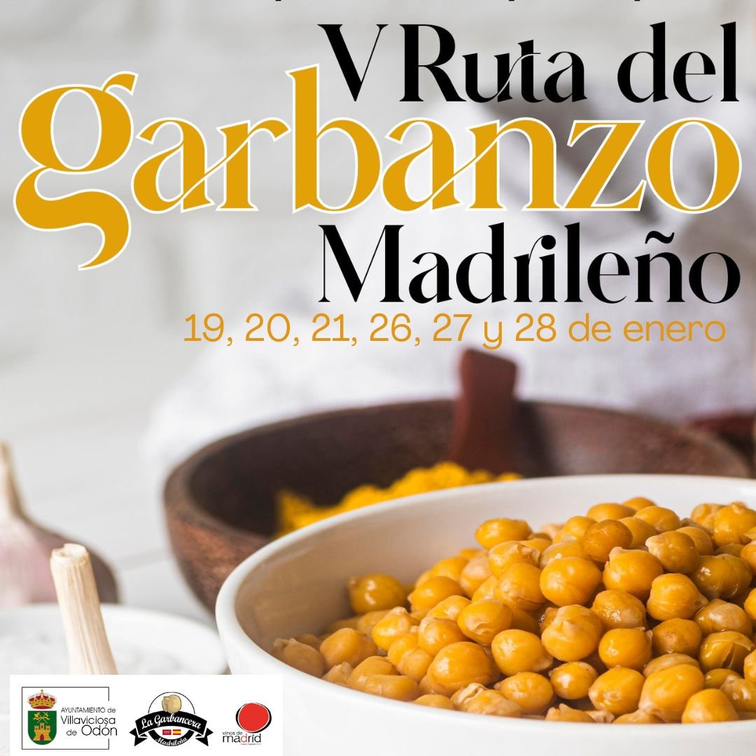 Texto Alternativo: Siete restaurantes de Villaviciosa de Odón participan en la 5 Ruta del Garbanzo que arranca este fin de semana