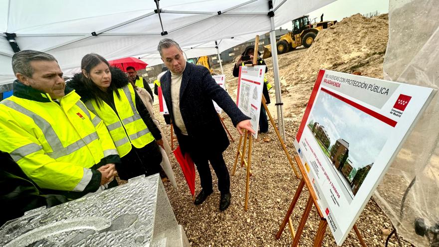 Texto Alternativo: La Comunidad de Madrid inicia la construcción de 180 viviendas de protección pública para alquiler a precio asequible en Majadahonda