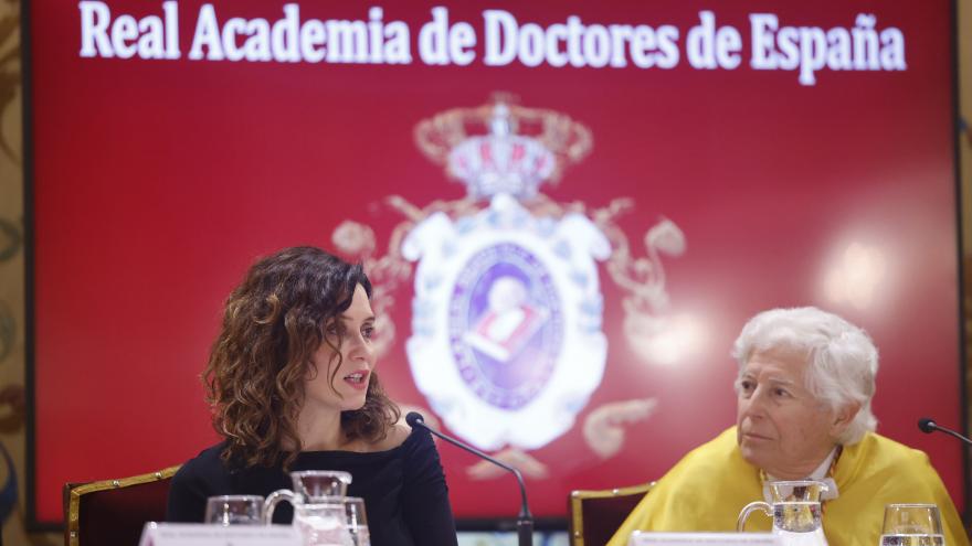 Texto Alternativo: Díaz Ayuso defiende su compromiso de fortalecer las universidades frente a la “politización e instrumentalización que enfrentan y no dan frutos”
