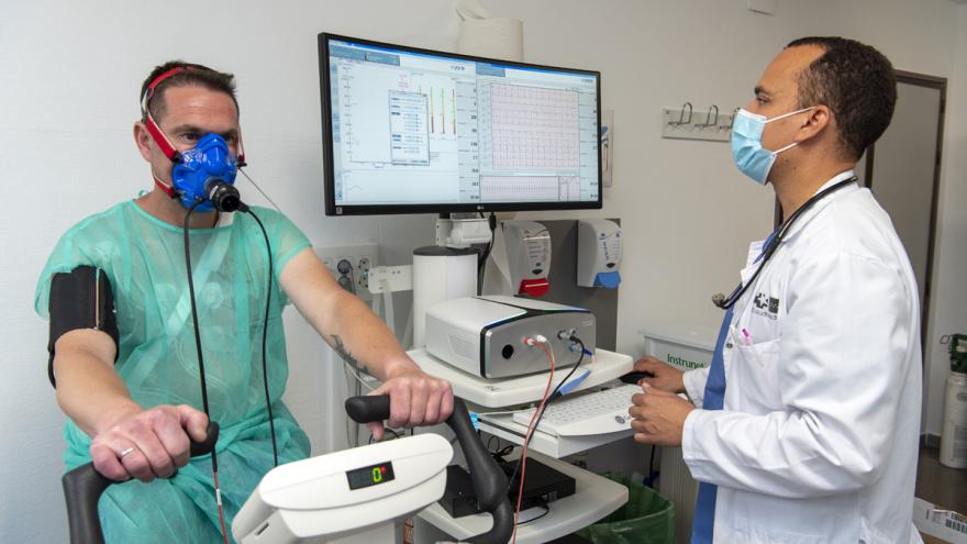 Texto Alternativo: El Hospital Universitario de Getafe incorpora la prueba de esfuerzo cardiorrespiratorio