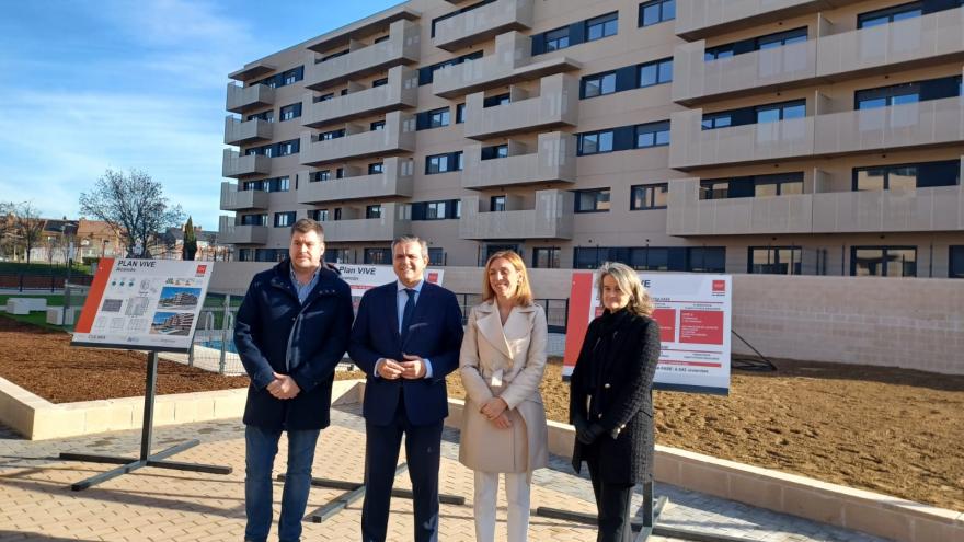 Texto Alternativo: La Comunidad de Madrid finaliza en Alcorcón las obras de 274 viviendas del Plan Vive de alquiler a precio asequible