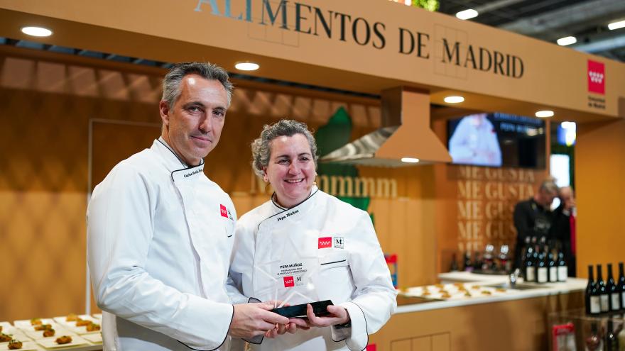 Texto Alternativo: La Comunidad de Madrid designa a la cocinera Pepa Muñoz como embajadora de los alimentos regionales