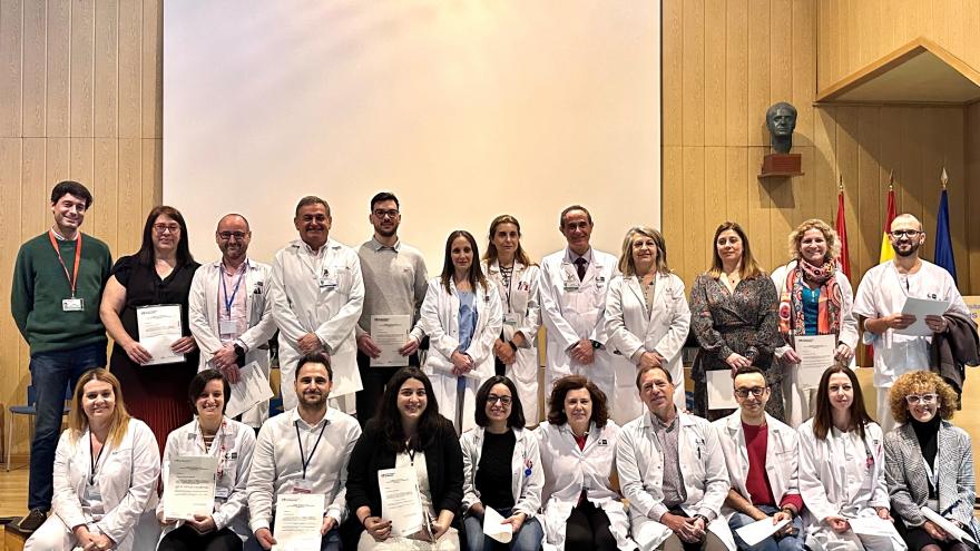 Texto Alternativo: El Hospital de Móstoles entrega 23 premios en su jornada de Promoción Profesional