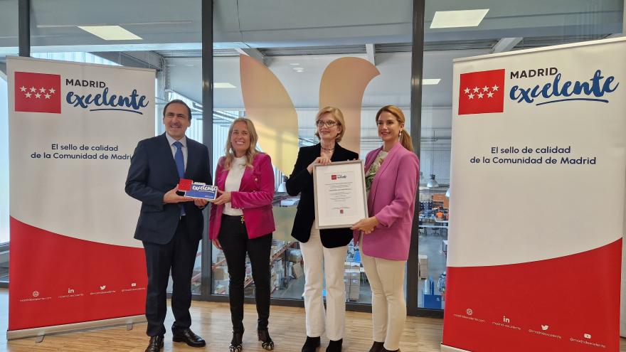 Texto Alternativo: La Comunidad de Madrid reconoce el compromiso social y la gestión enfocada a la innovación de la Fundación Juan XXIII
