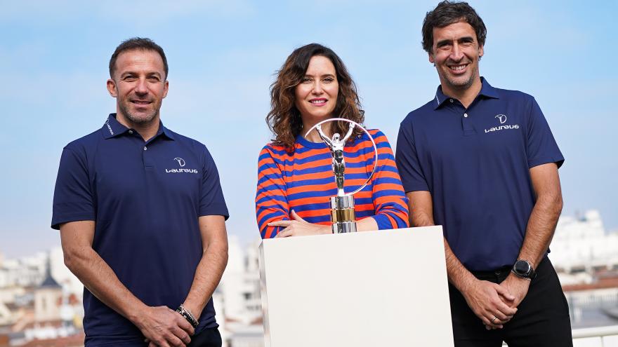 Texto Alternativo: Díaz Ayuso da la bienvenida a los Premios Laureus que celebrarán su XXV edición en Madrid: “Es un reclamo para todos los que aman el deporte”
