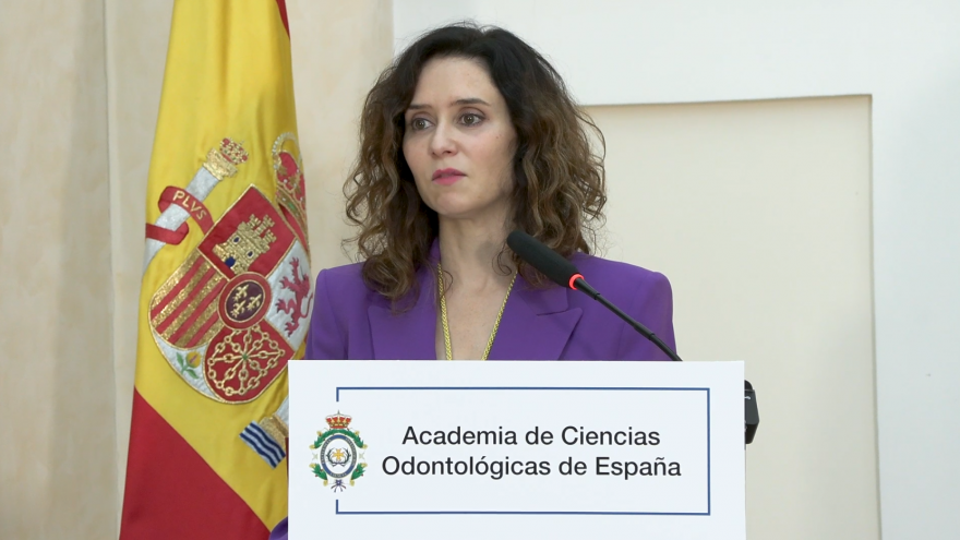 Texto Alternativo: Díaz Ayuso, reconocida por la Academia de Ciencias Odontológicas de España: “Queremos que la salud bucodental se oriente a la prevención”