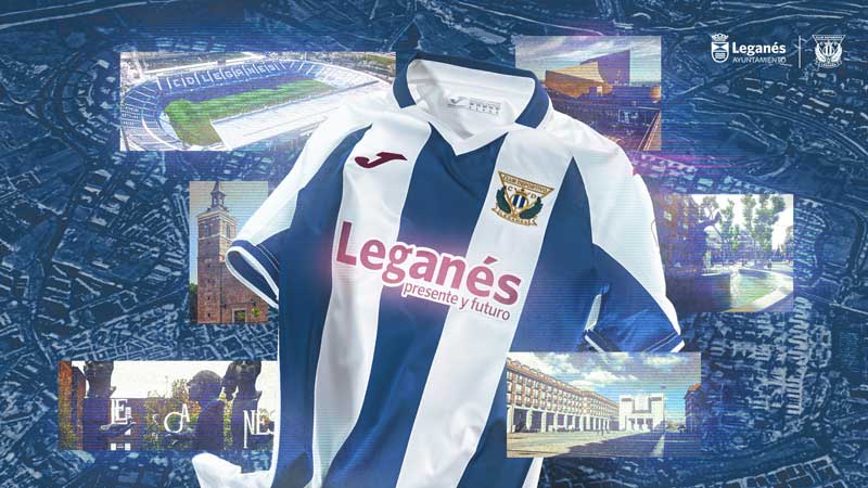 Texto Alternativo: Leganés presente y futuro: El CD Leganés llevará a su ciudad en la camiseta