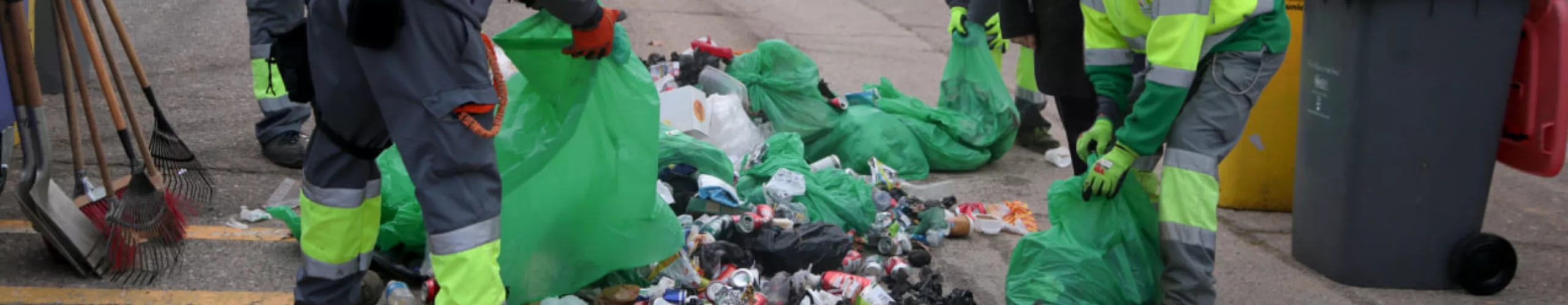 Texto Alternativo: ESMASA inicia los análisis de los residuos de Alcorcón para seguir mejorando el reciclaje en la ciudad