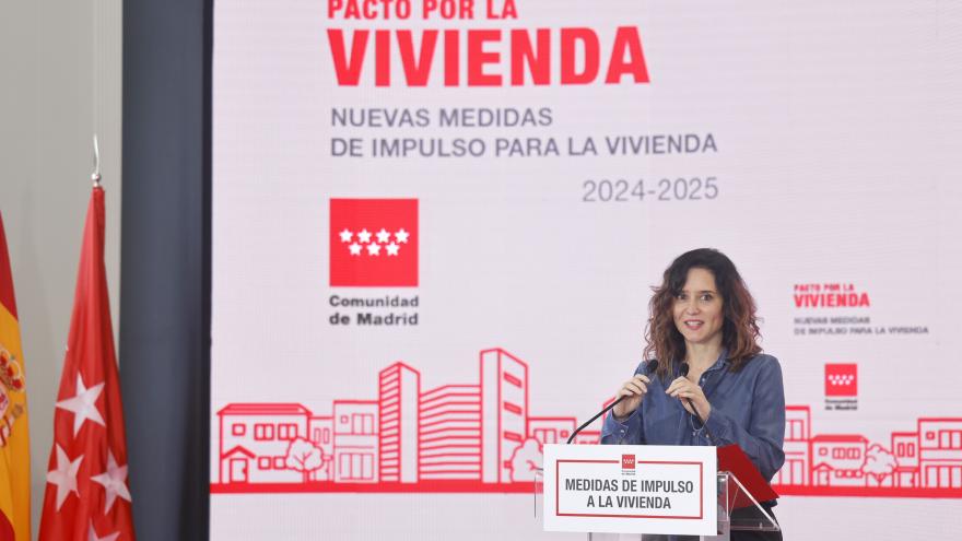 Texto Alternativo: Díaz Ayuso anuncia nuevas rebajas fiscales para compra y alquiler de viviendas con un ahorro de casi 100 millones de euros