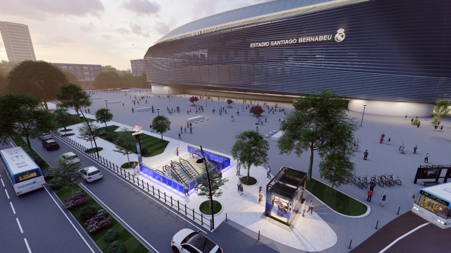 Texto Alternativo: La Comunidad de Madrid inicia las obras de modernización de la estación de Metro Santiago Bernabéu