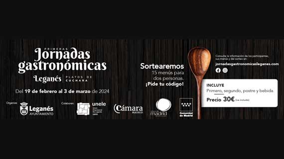 Texto Alternativo: Leganés acogerá sus primeras Jornadas Gastronómicas de platos de cuchara del 19 de febrero al 3 de marzo