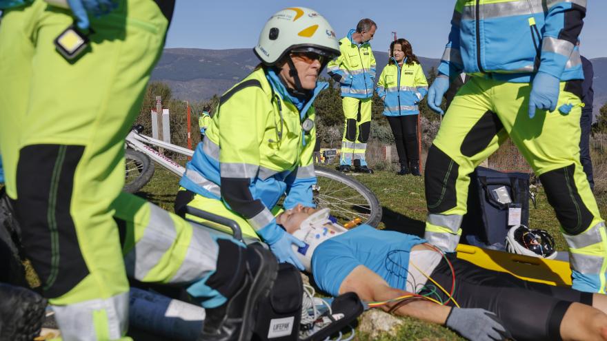 Texto Alternativo: El SUMMA 112 de la Comunidad de Madrid atendió en 2023 una llamada cada 26 segundos y movilizó un recurso sanitario cada 56