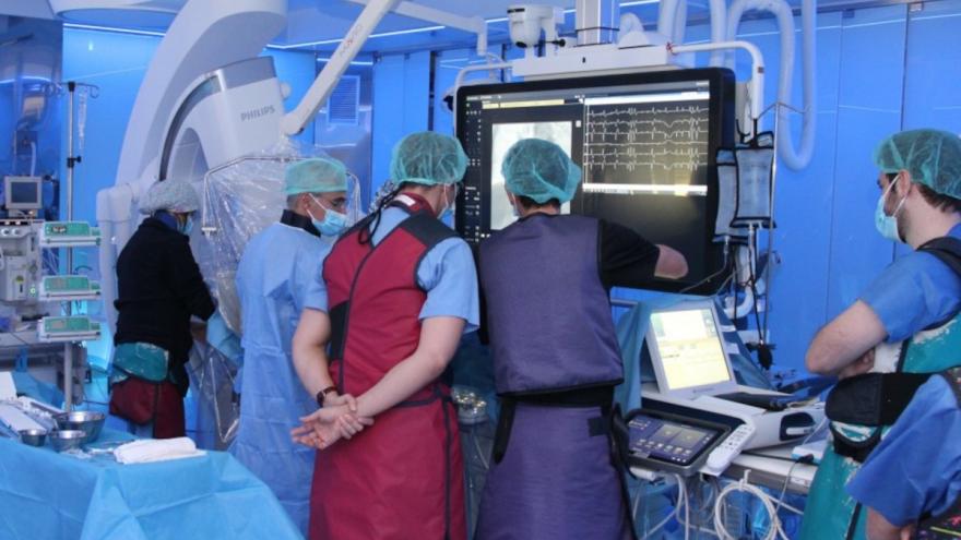 Texto Alternativo: El Hospital Clínico San Carlos organiza un curso de electrocardiografía clínica para el diagnóstico y tratamiento de arritmias