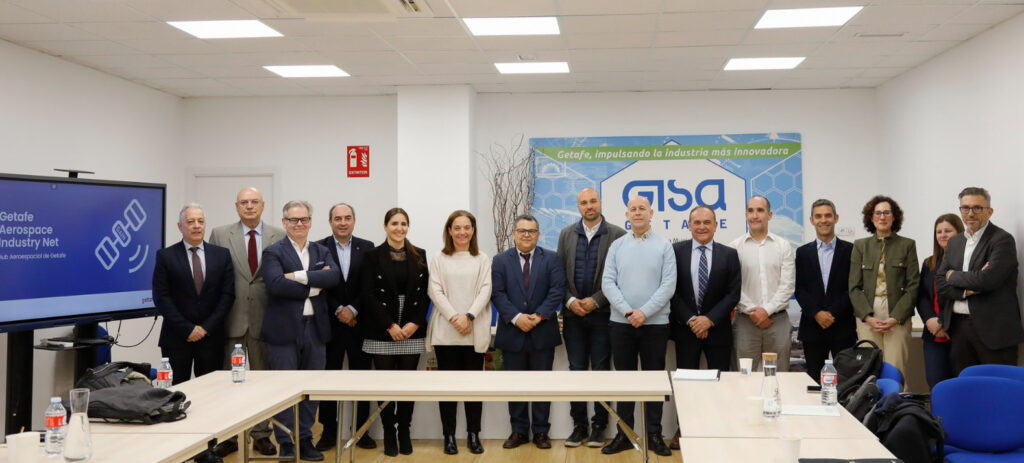 Texto Alternativo: Constituido el HUB Aeroespacial de Getafe