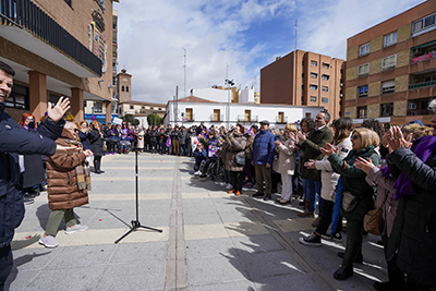 Texto Alternativo: El Ayuntamiento de Móstoles conmemora el Día Internacional de la Mujer