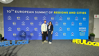 Texto Alternativo: Móstoles, presente en la 10ª Cumbre Europea de Regiones y Ciudades