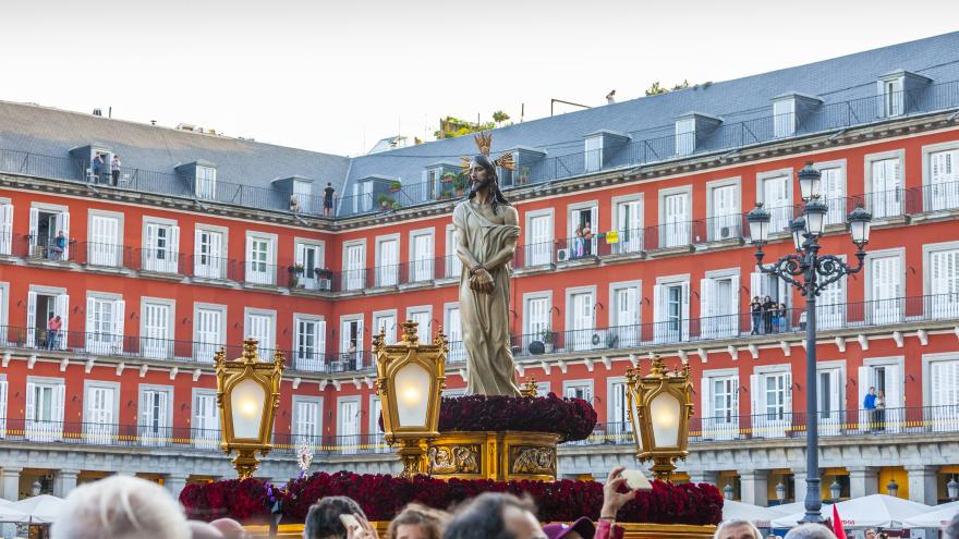 Texto Alternativo: La Comunidad de Madrid invita a conocer en Semana Santa sus nueve celebraciones de interés turístico