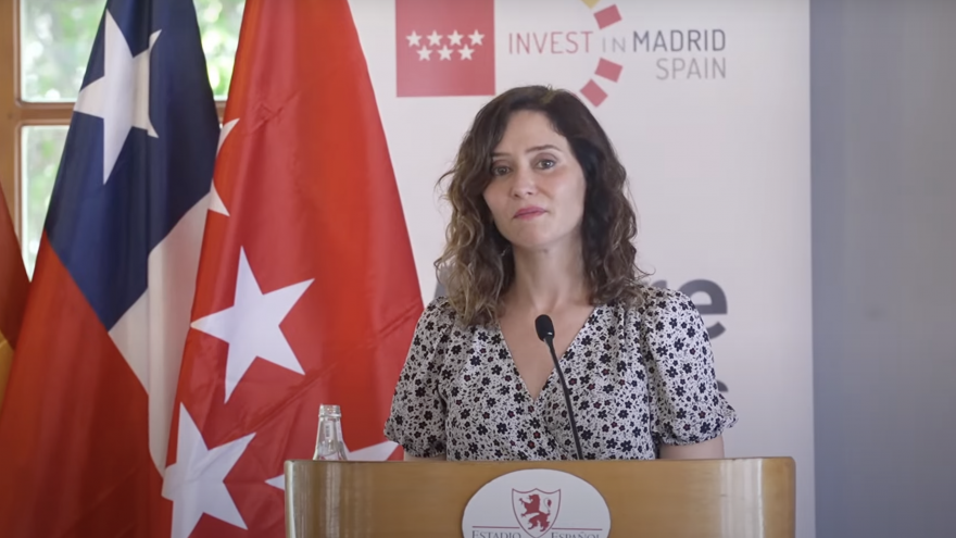 Texto Alternativo: Díaz Ayuso apoya en Chile la comercialización internacional de Vinos de Madrid destacando su “elegancia, equilibrio y personalidad”