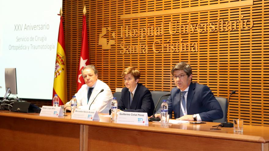Texto Alternativo: La Comunidad de Madrid celebra los 25 años del Servicio de Cirugía Ortopédica y Traumatología del Hospital público Santa Cristina