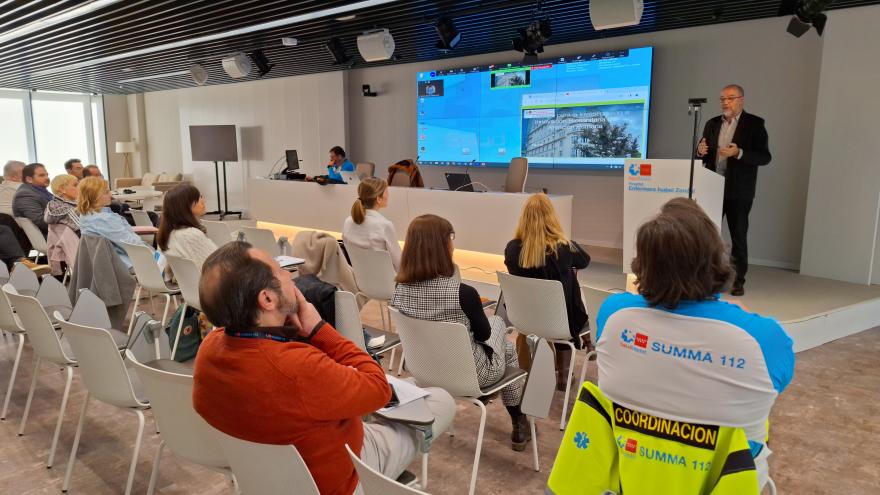 Texto Alternativo: El SUMMA 112 organiza una jornada para fomentar la investigación en Salud