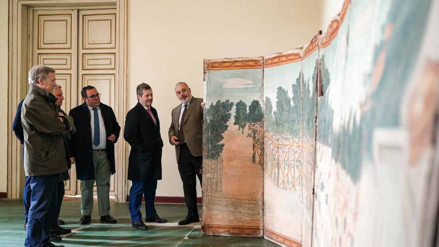 Texto Alternativo: La Comunidad de Madrid restaura el ala este del Palacio del Infante Don Luis en Boadilla del Monte