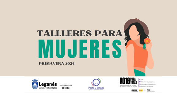 Texto Alternativo: Leganés presenta una amplia oferta de talleres por la corresponsabilidad y el desarrollo personal y profesional de mujeres y hombres