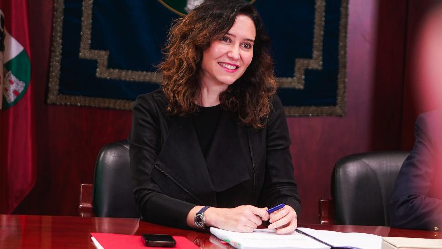 Texto Alternativo: Díaz Ayuso anuncia la apertura este mes de la ampliación del Hospital público Infanta Sofía que presta atención a medio centenar de municipios