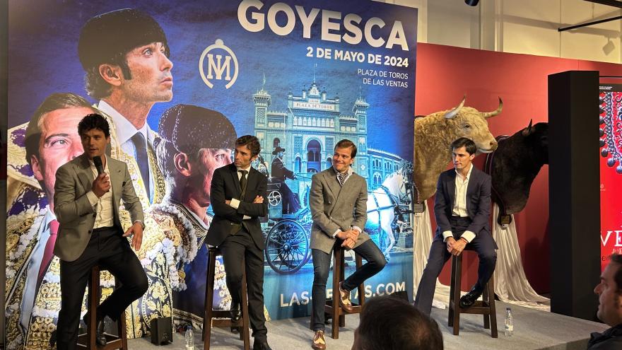 Texto Alternativo: La Comunidad de Madrid la Comunidad presenta el cartel de la tradicional corrida Goyesca del Dos de Mayo