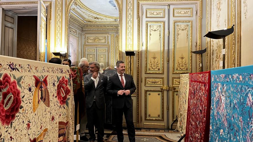 Texto Alternativo: La Comunidad de Madrid dedica una exposición al mantón de Manila, símbolo de unión entre España, Asia e Hispanoamérica