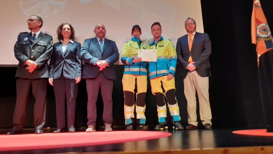 Texto Alternativo: La labor del SUMMA 112 de la Comunidad de Madrid, reconocida en Móstoles y Mejorada del Campo